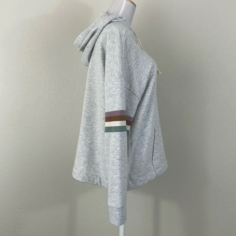 Madewell grey heather hoodie size small - Picture 2 of 9